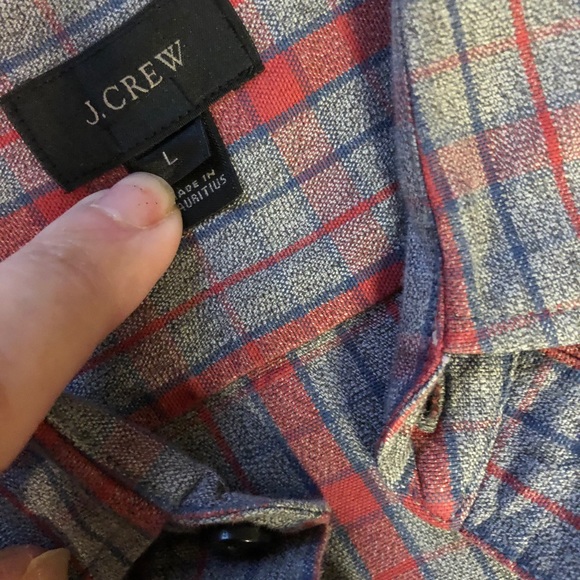 J.Crew button down shirt. EUC - Picture 3 of 5